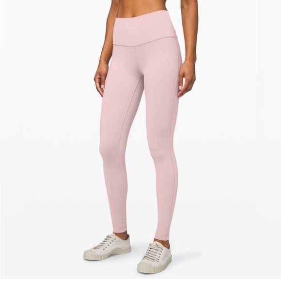 Lululemon Wunder Under High-Rise Tight Leggings Luxtreme Smoky Blush Pink - Picture 1 of 16